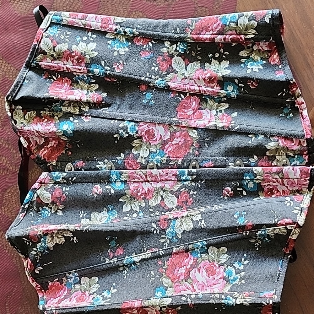 Lace up corset